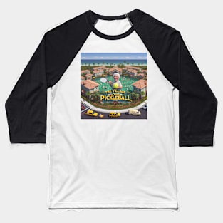 The Village Pickleball Florida #1 T-Shirt Baseball T-Shirt